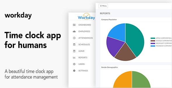 Workday - A Time Clock Application For Employees